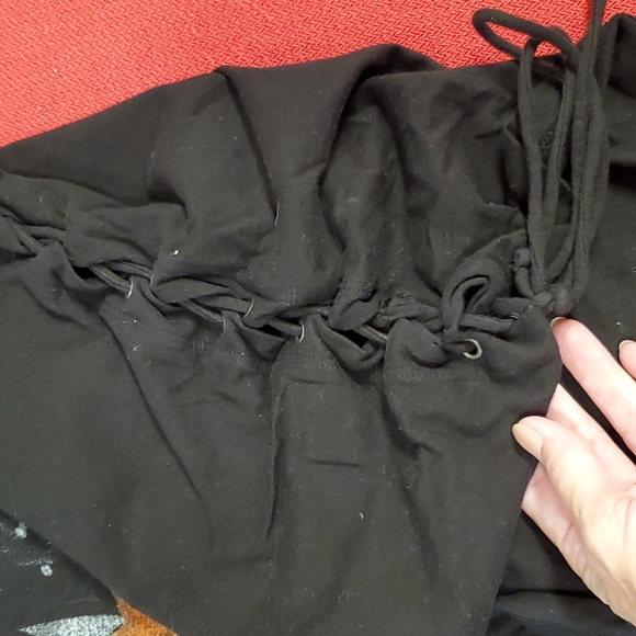 Pink Floyd keyhole 'torn' front drawstring sides size 2X - Picture 6 of 7